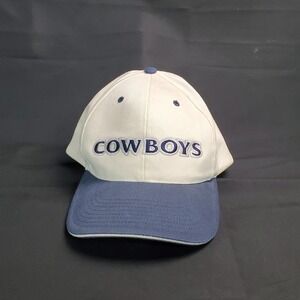 VTG Sports Specialties Dallas Cowboys Sewn White Snapback Hat NFL One Size Fit